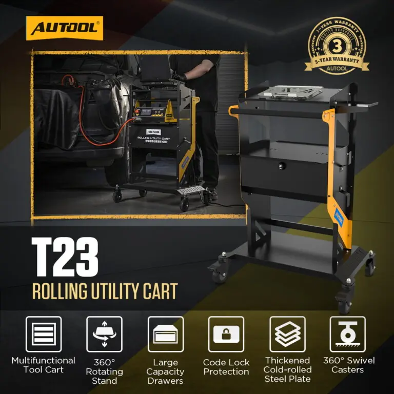 AUTOOL T23 Rolling Diagnostic Tool Cart