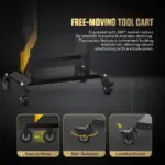 AUTOOL T23 Rolling Diagnostic Tool Cart
