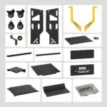 AUTOOL T23 Rolling Diagnostic Tool Cart