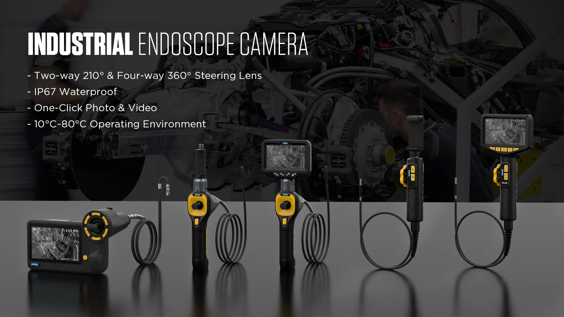 AUTOOL automotive borescope inspection cameras