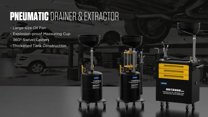 PNEUMATIC OIL DRAINER & EXTRACTOR