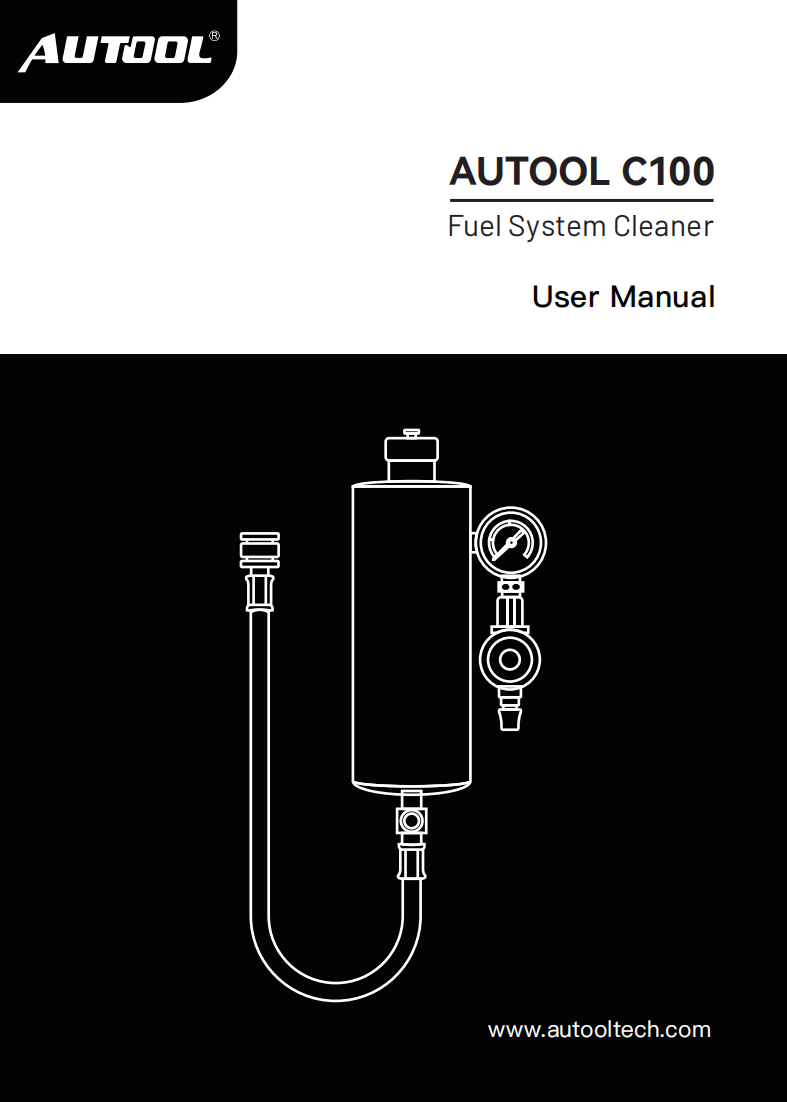 AUTOOL C100 Fuel System Cleaner User Manual preview