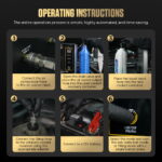 AUTOOL SC301 Automotive Coolant Leak Detector and Filler