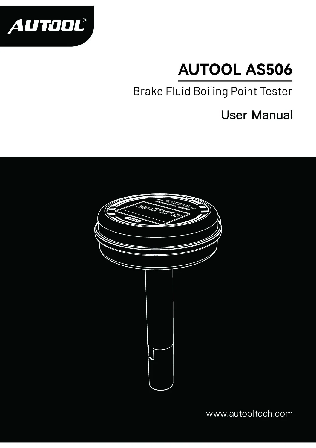 AUTOOL AS506 user manual cover