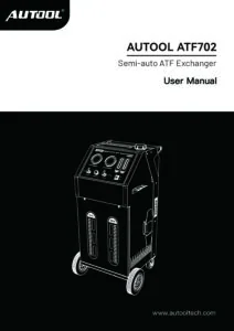 AUTOOL ATF702 user manual cover