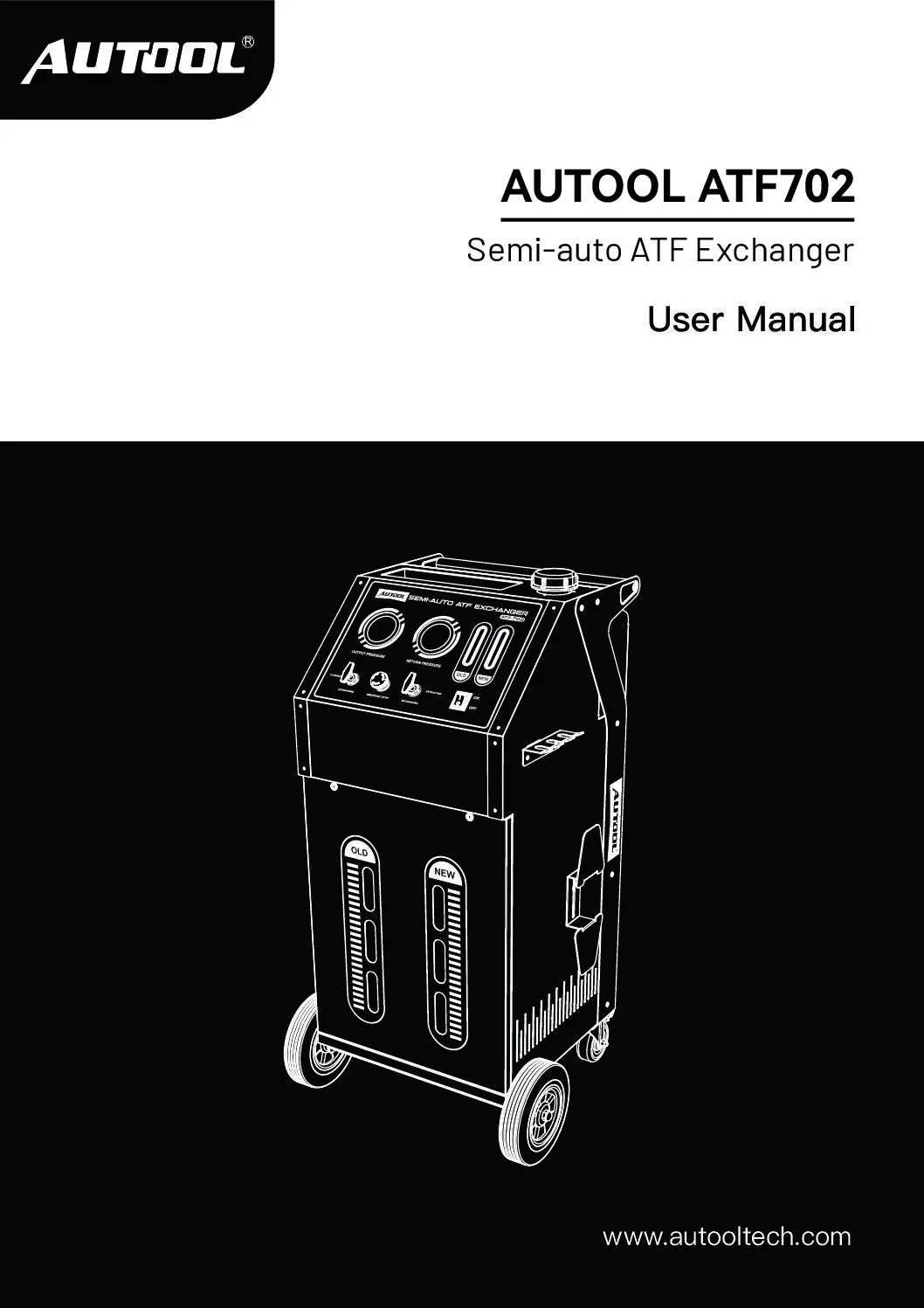 AUTOOL ATF702 user manual cover
