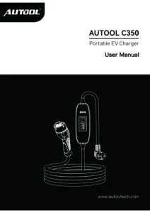 AUTOOL C350 user manual cover
