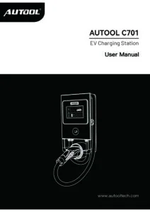 AUTOOL C701 user manual cover