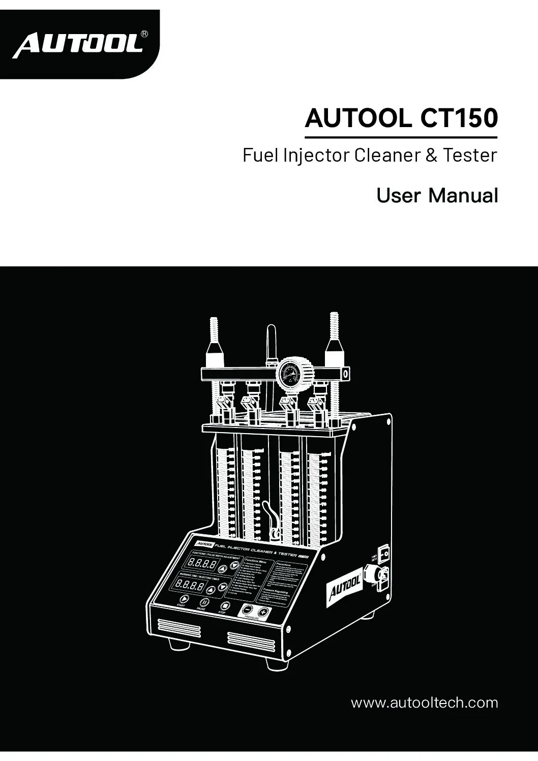 AUTOOL CT150 εξώφυλλο εγχειριδίου χρήστη