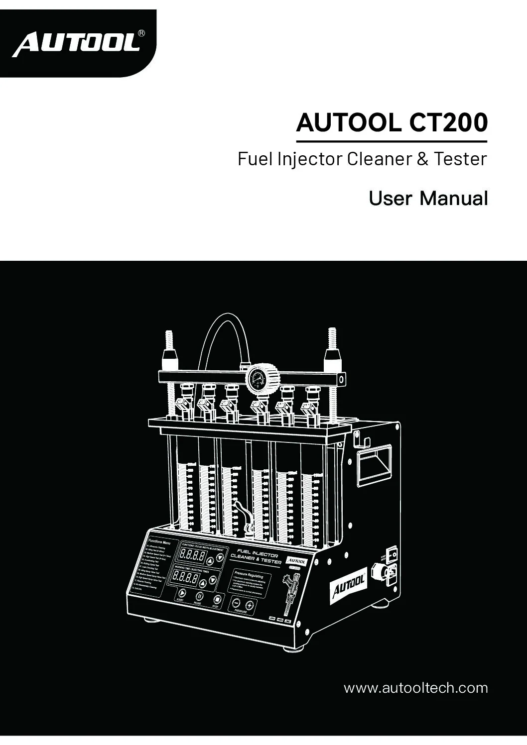 AUTOOL CT200 사용자 설명서 표지