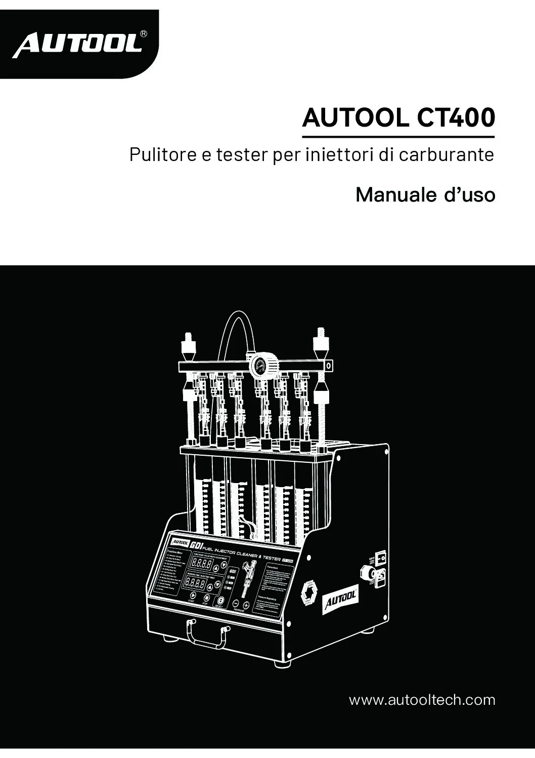 AUTOOL CT400 user manual cover