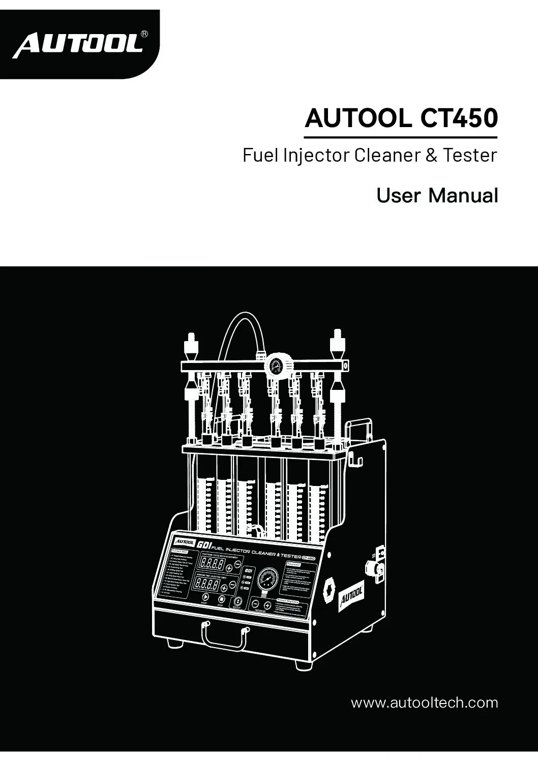 AUTOOL CT450 user manual cover