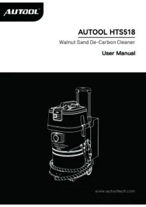 AUTOOL HTS518 user manual cover