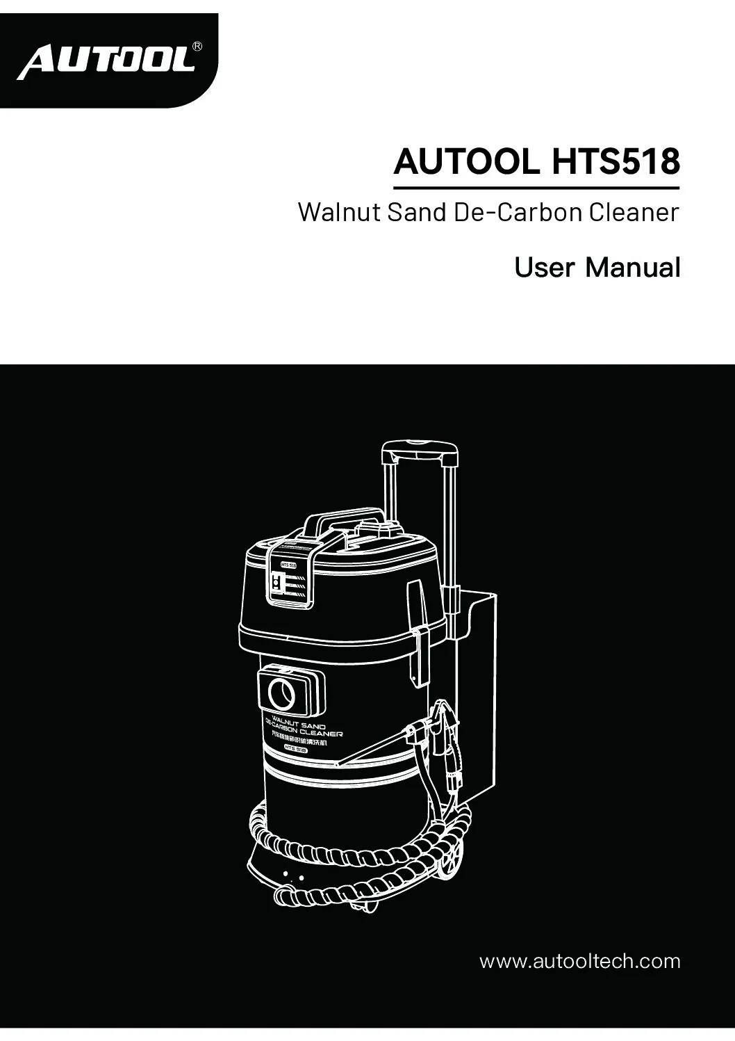 AUTOOL Обложка руководства пользователя HTS518