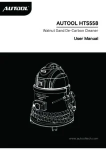 AUTOOL HTS558 user manual cover