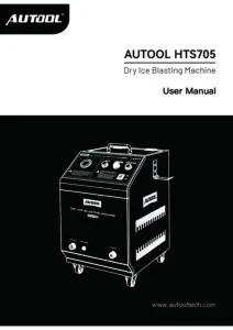 AUTOOL HTS705 user manual cover