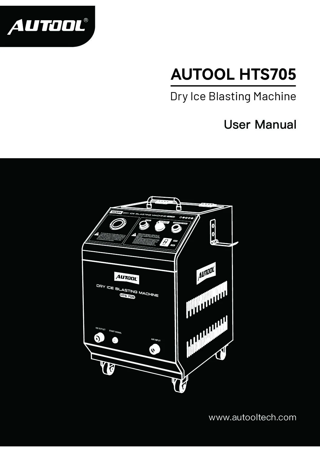 AUTOOL HTS705 user manual cover