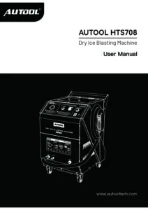 AUTOOL HTS708 user manual cover
