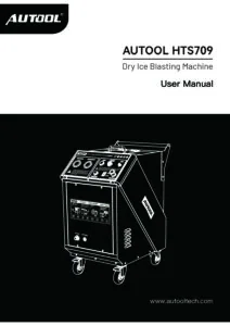 AUTOOL HTS709 user manual cover