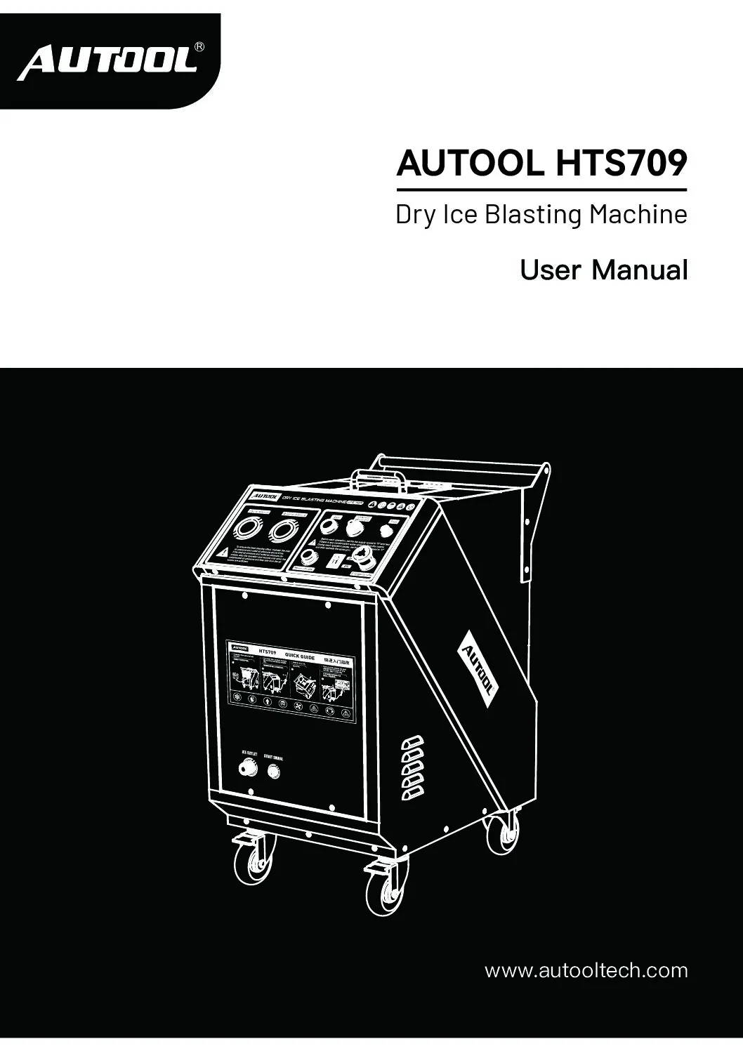 AUTOOL Обложка руководства пользователя HTS709