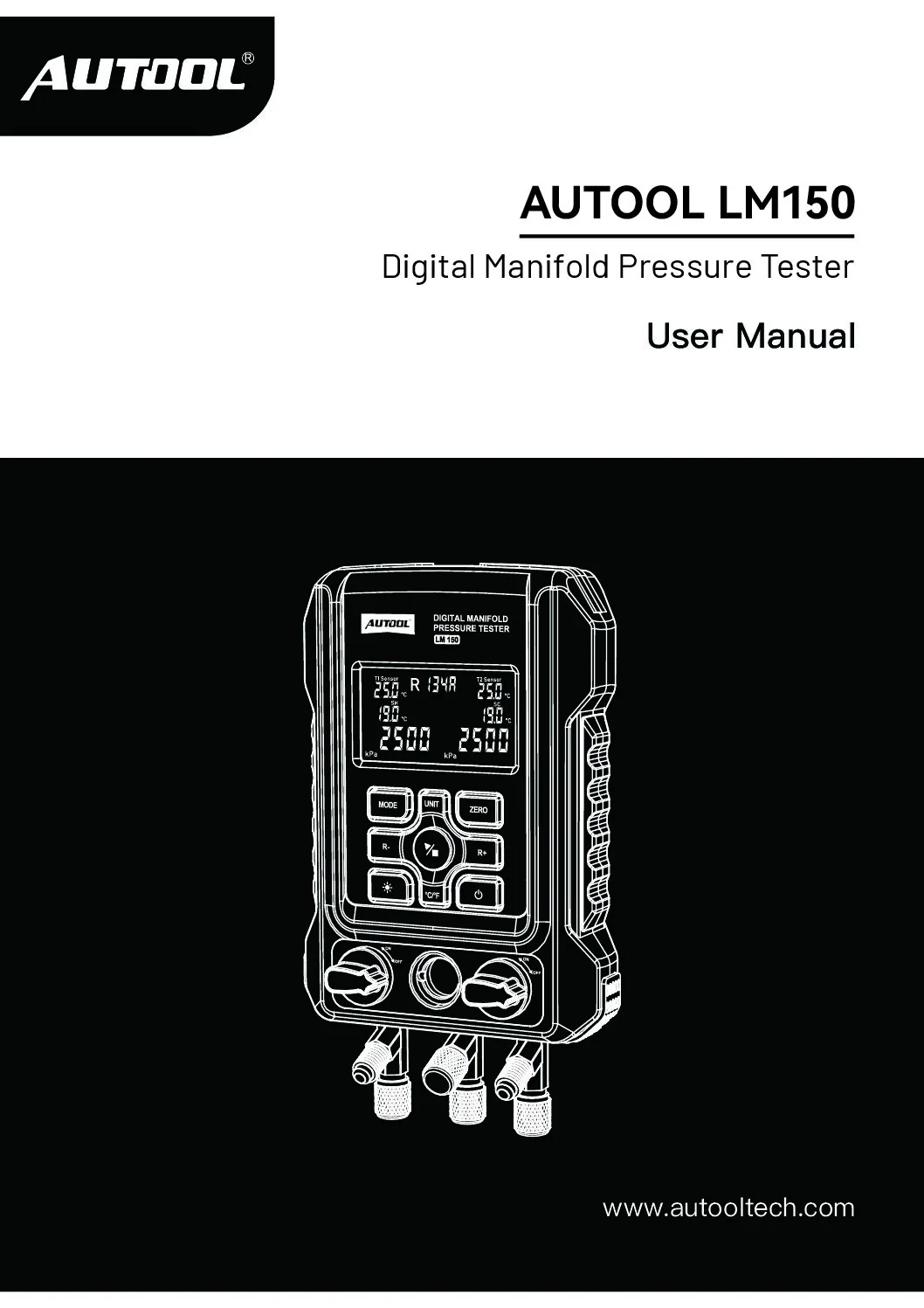 AUTOOL LM150 user manual cover