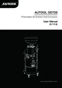 AUTOOL OD720 user manual cover