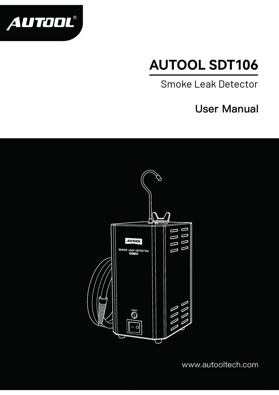 AUTOOL SDT106 使用手冊封面