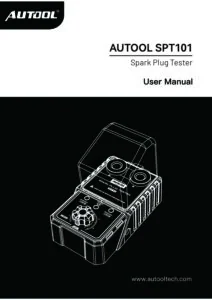 AUTOOL SPT101 user manual cover