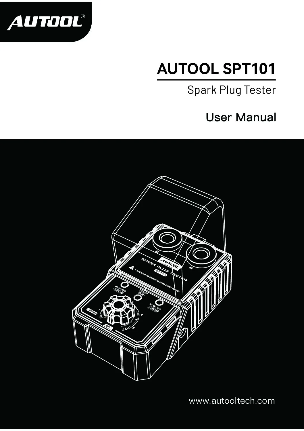 AUTOOL SPT101 user manual cover