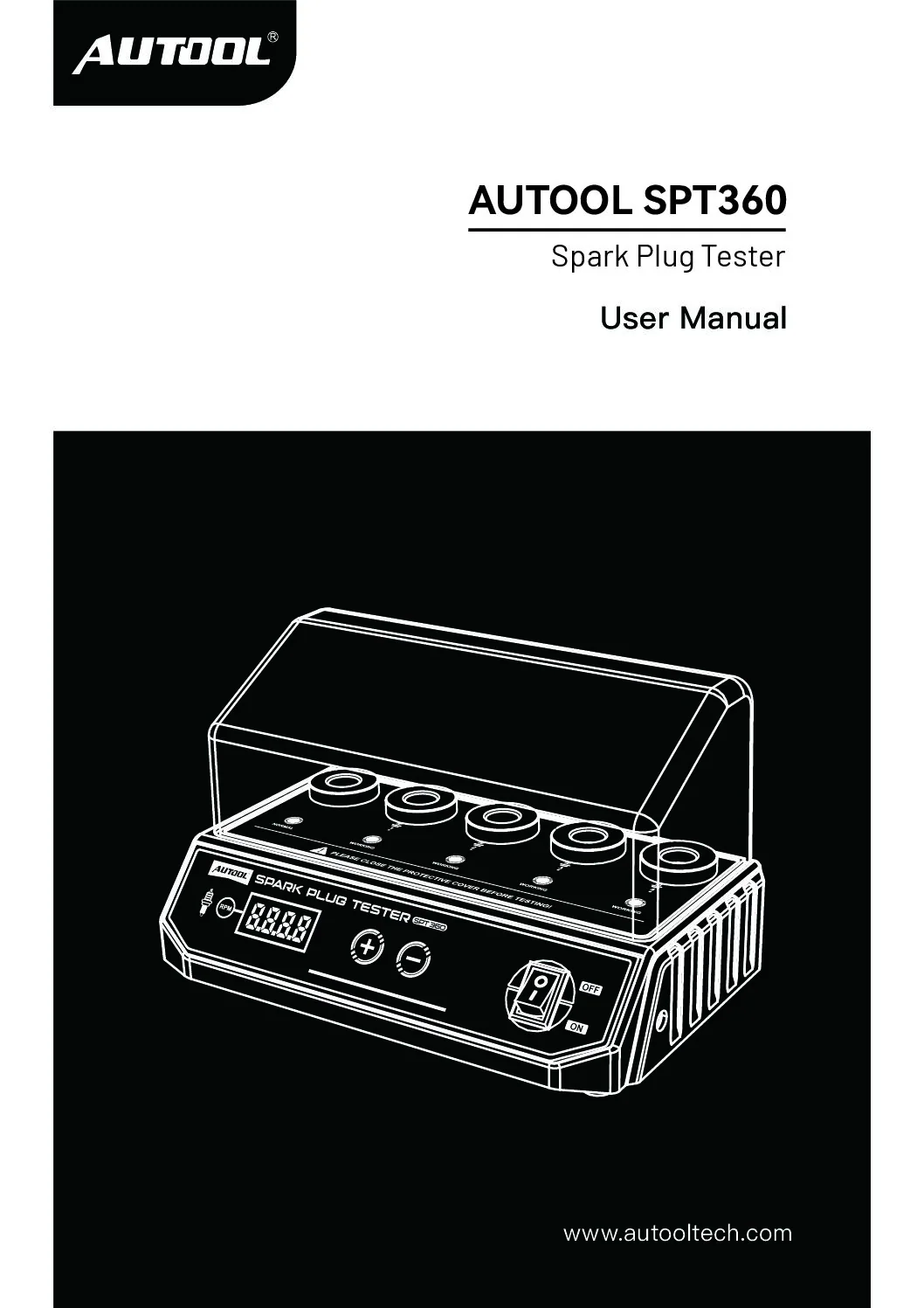 AUTOOL SPT360 Benutzerhandbuch-Deckblatt