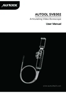 AUTOOL SVB302 user manual cover