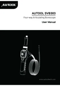 AUTOOL SVB303 user manual cover
