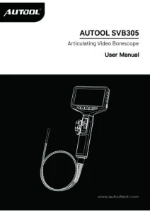 AUTOOL SVB305 user manual cover
