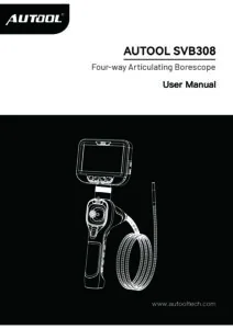 AUTOOL SVB308 user manual cover