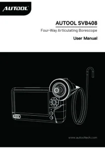 AUTOOL SVB408 user manual cover
