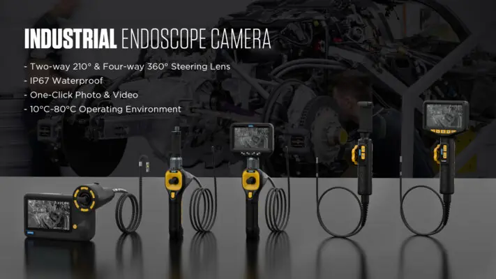 INDUSTRIAL ENDOSCOPE CAMERA