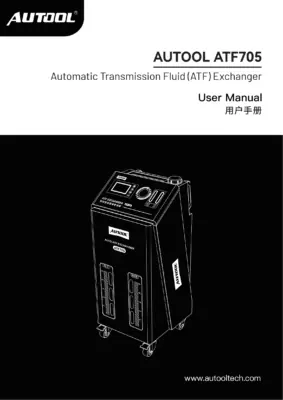 AUTOOL ATF705 Manual