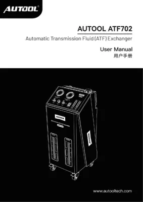 AUTOOL ATF702 Manual
