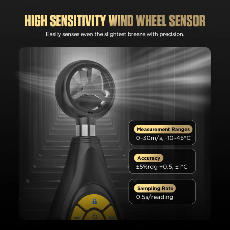 AUTOOL TR401 Digital Anemometer