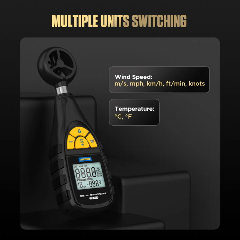 AUTOOL TR401 Digital Anemometer