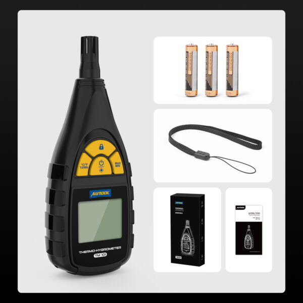 AUTOOL TM101 Thermo-Hvgrometer Temperature and Humidity Sensor
