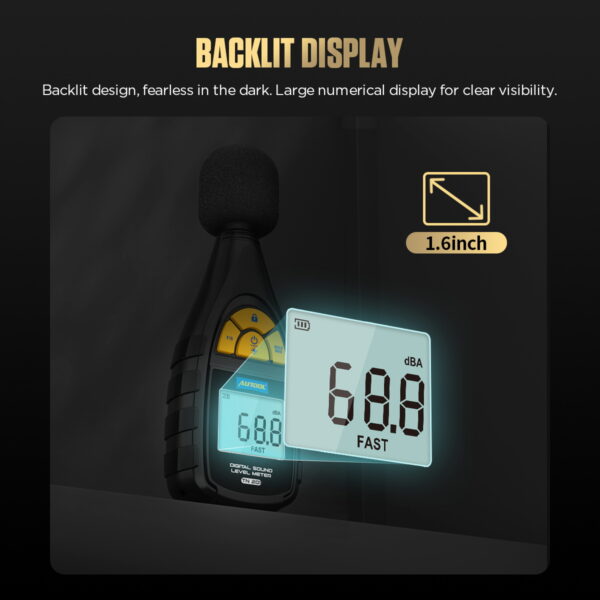 AUTOOL TN201 A-weighting Digital Sound Level Meter
