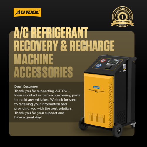 Refrigerant Recovery Machine Parts