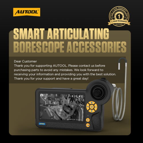 AUTOOL SVB Series Car Borescope Replacement Snake Tube Camera Kit Accessories