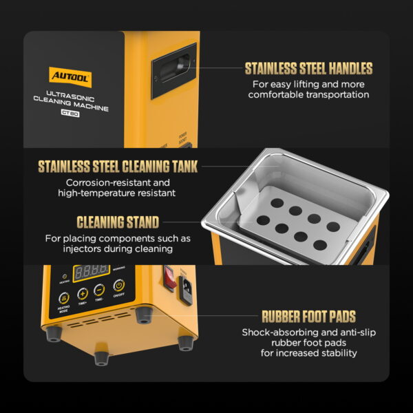 AUTOOL CT80 Ultrasonic Cleaning Machine