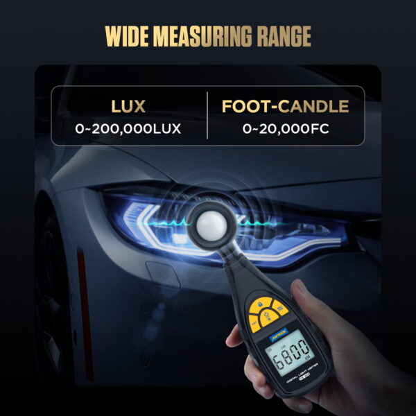 AUTOOL TE301 Digital Illuminance Meter Measuring Instruments