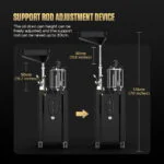 AUTOOL OD760 80 L Pneumatic Oil Extractor and Drainer Station with 61-Piece Tool Set