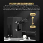 AUTOOL OD760 80 L Pneumatic Oil Extractor and Drainer Station with 61-Piece Tool Set