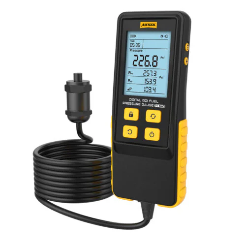 AUTOOL PT640 GDI Fuel Pressure Gauge 0-360Bar Digital Measurement Pressure Gauge