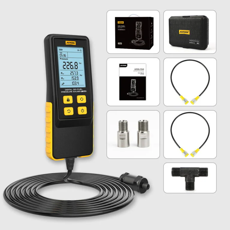 AUTOOL PT640 Digital GDI Fuel Pressure Tester